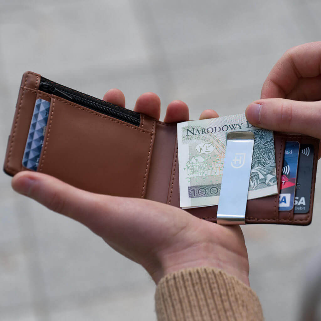 elegancki portfel