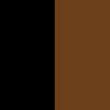 kolor czarny-brązowy