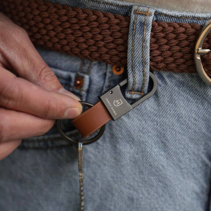 Keychain brown