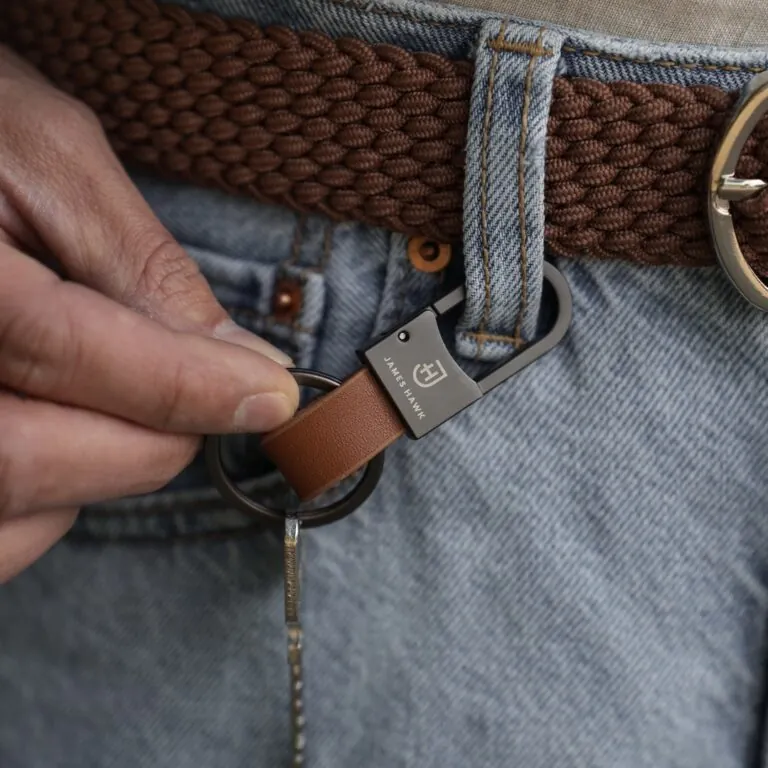 Keychain brown