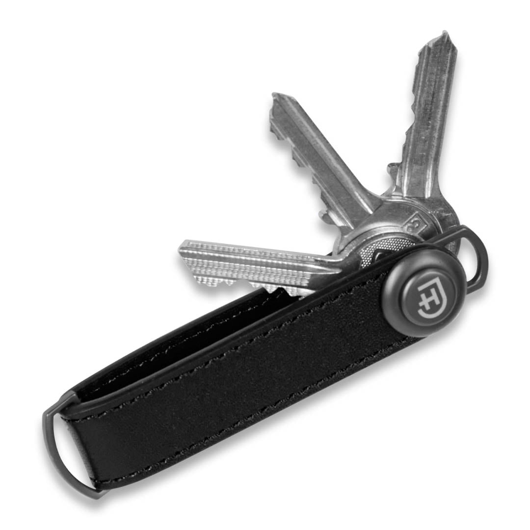 James Hawk Key Organizer | Męski elegancki praktyczny skórzany organizer na 2-7 kluczy skóra czarna brązowa etui brelok na klucze