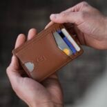 Zip Wallet - Jasnobrązowy