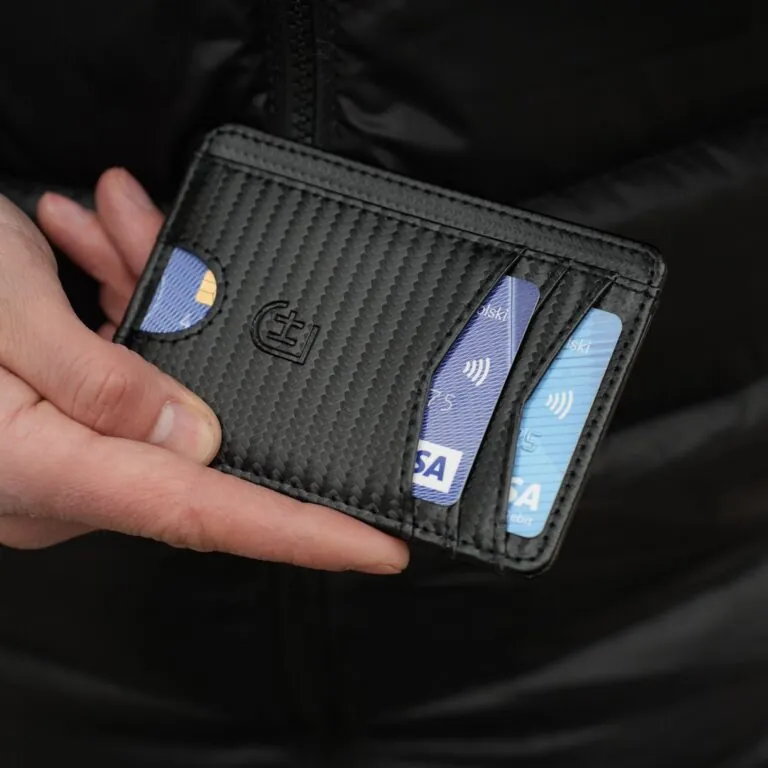 Zip Wallet - Carbon