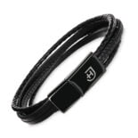 String Bracelet w kolorze czarnym