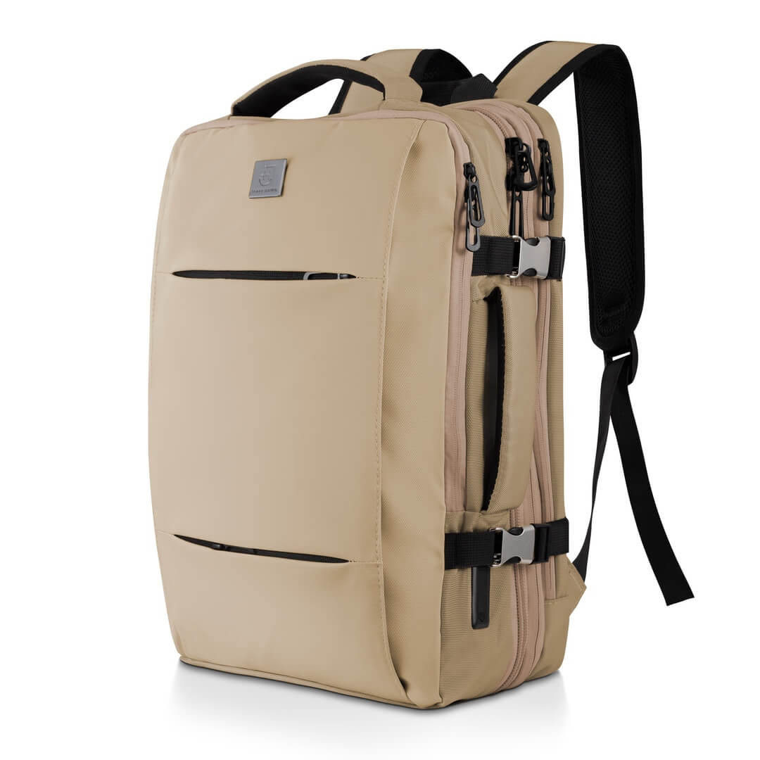 Travel Backpack - Taupe