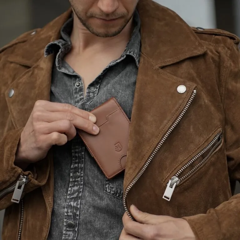 Smart Wallet brązowy