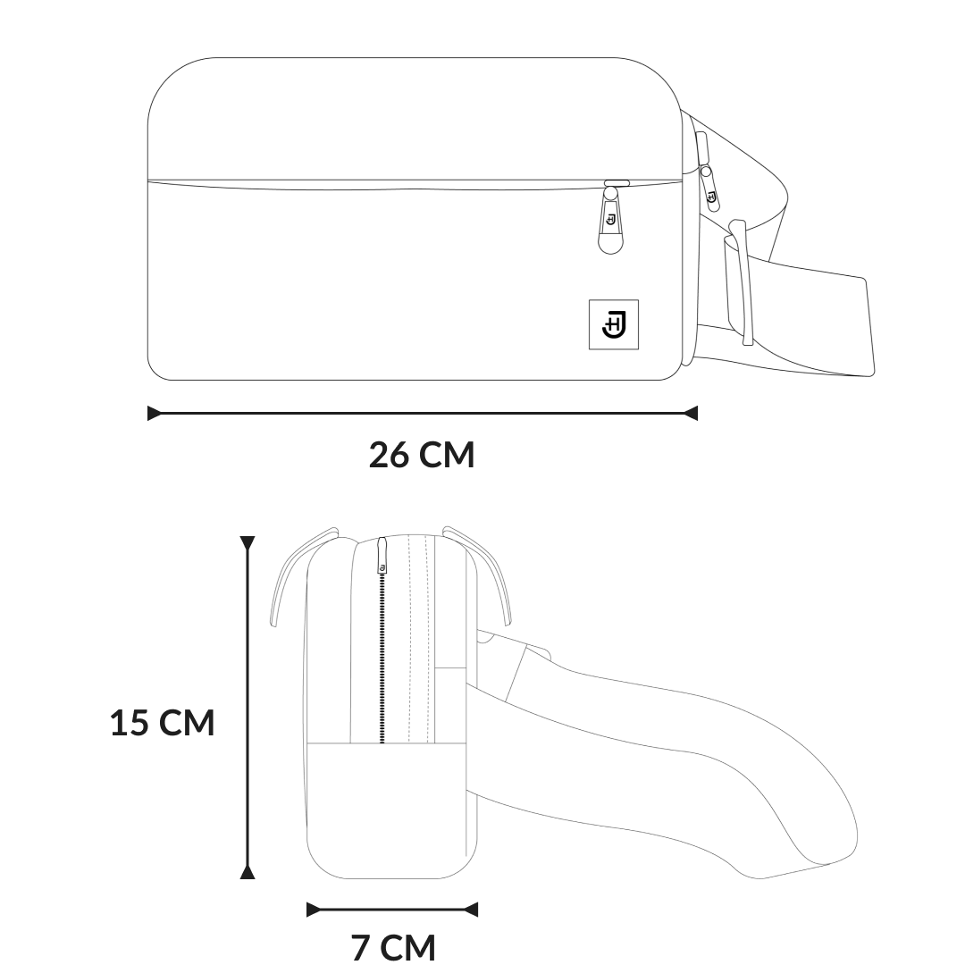 hip bag wymiary