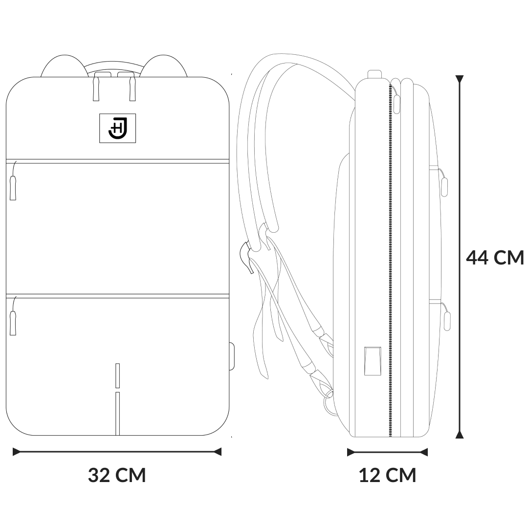 Smart Backpack wymiary