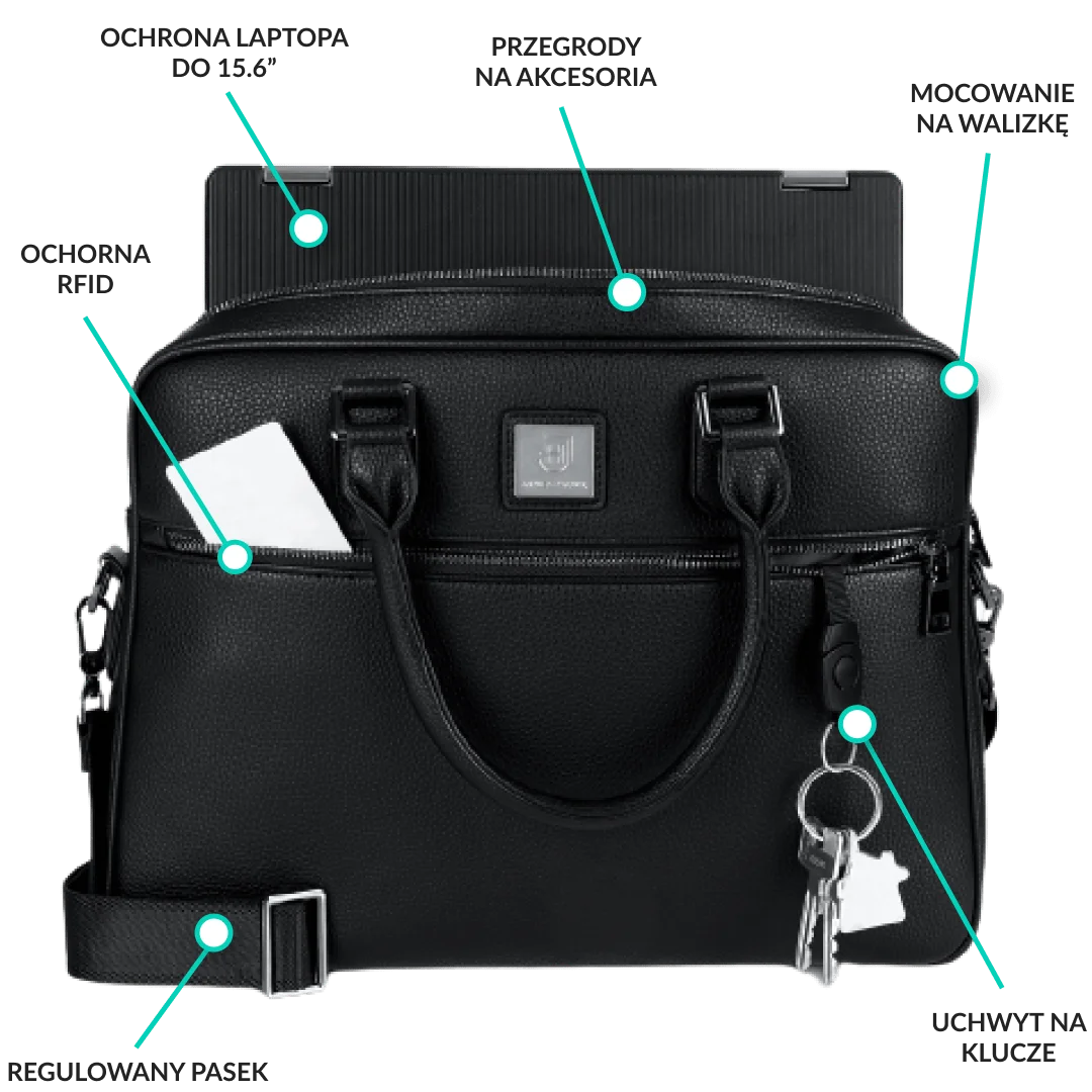 Men Shoulder Messenger Bag Waterproof Travel Business Work