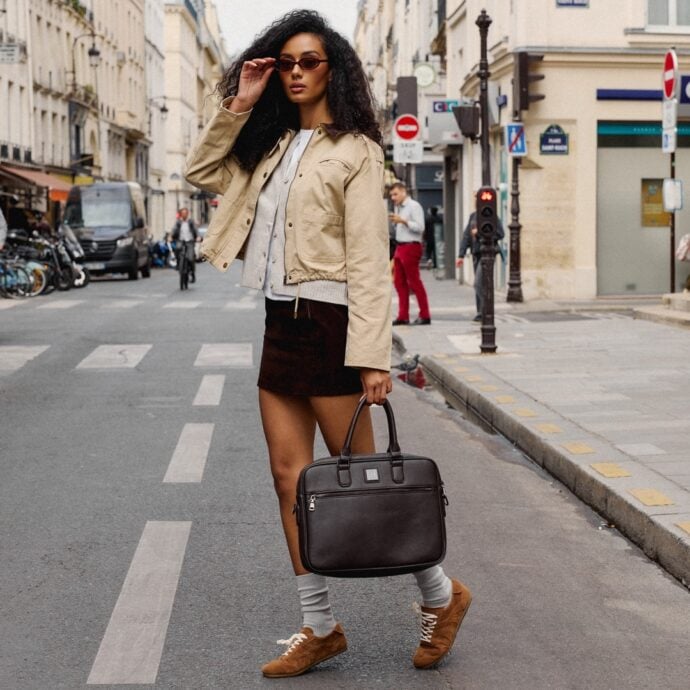 Briefcase brown