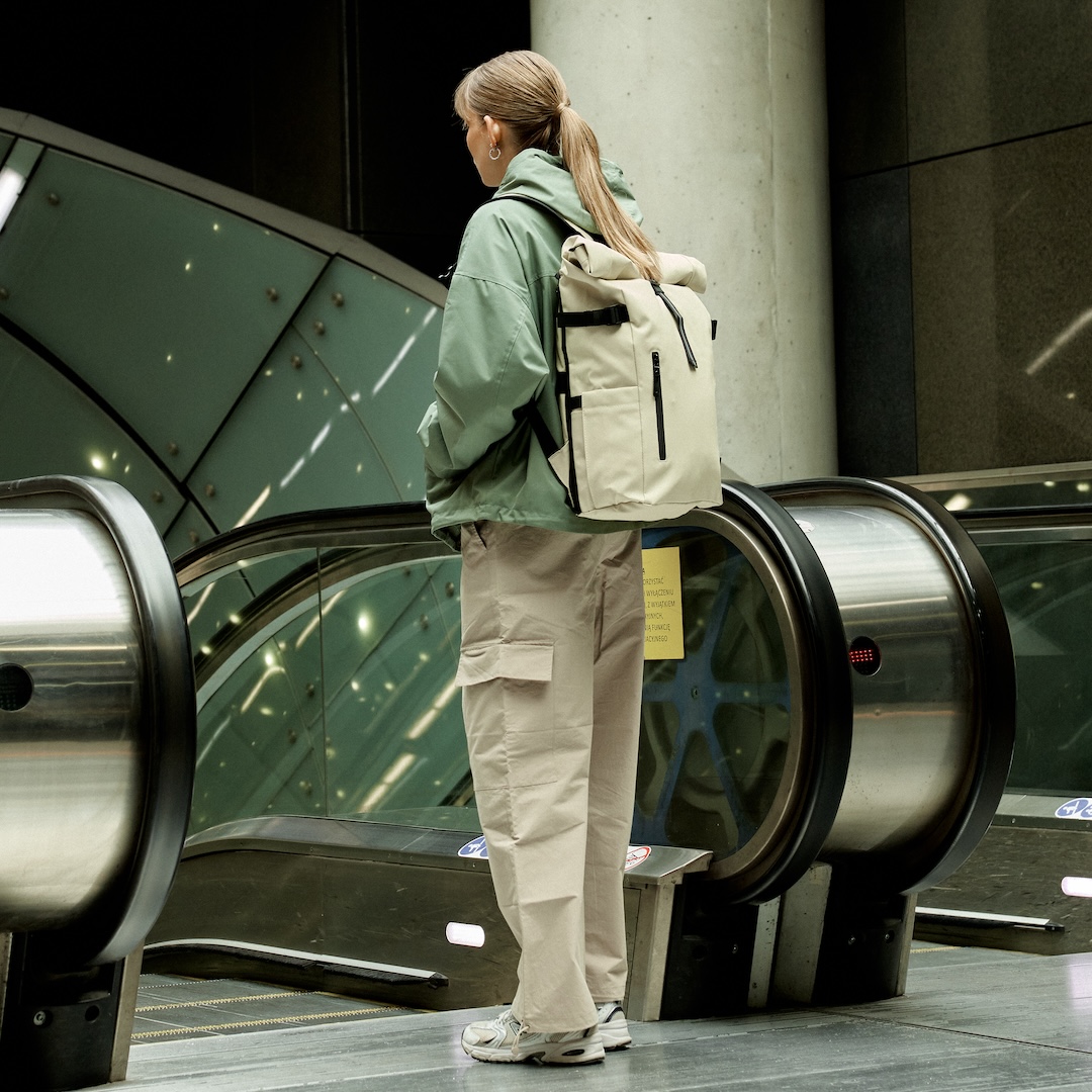 Rolltop Backpack sand