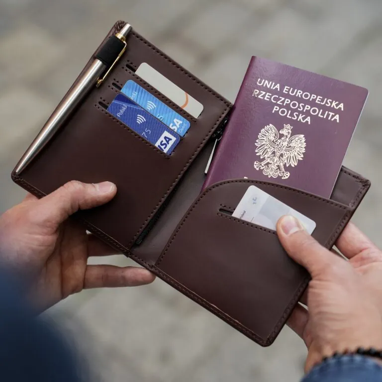 Travel Wallet brown
