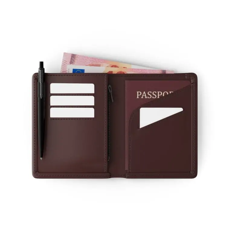 Travel Wallet - brązowy