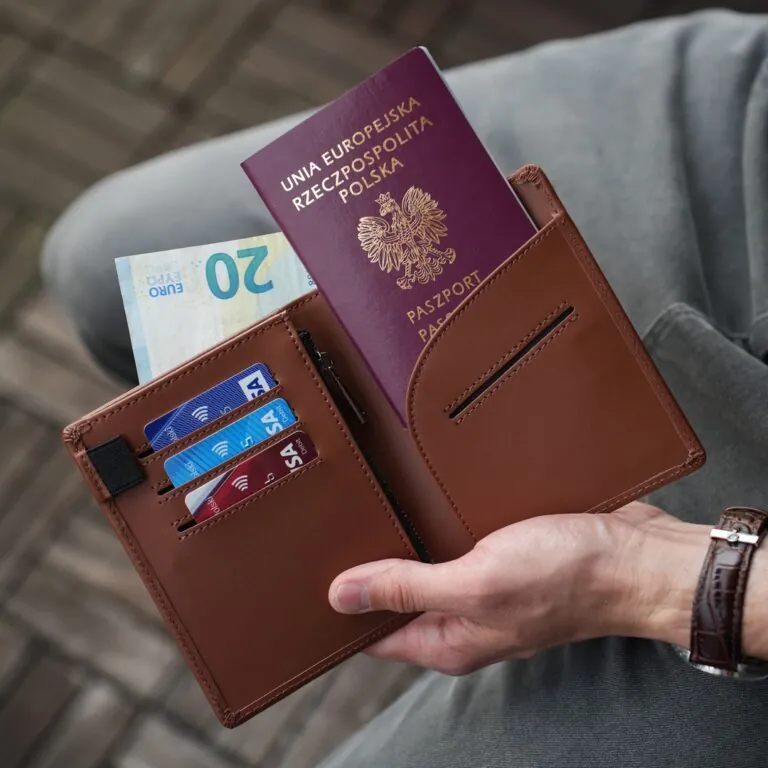 Travel Wallet camel