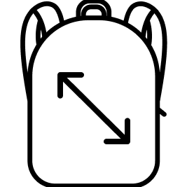 logo rozszerzania plecaka
