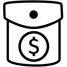 logo kieszeń na monety