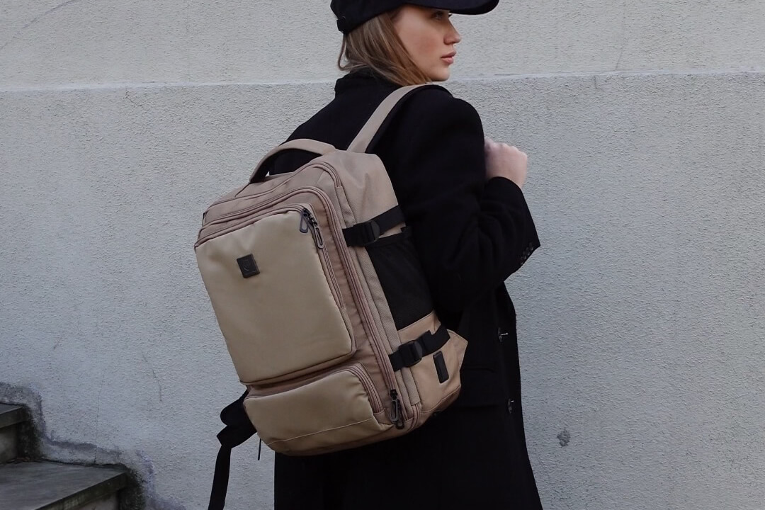 cabin backpack taupe