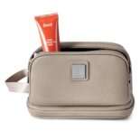 Toiletry Kit w kolorze szarobrązowym