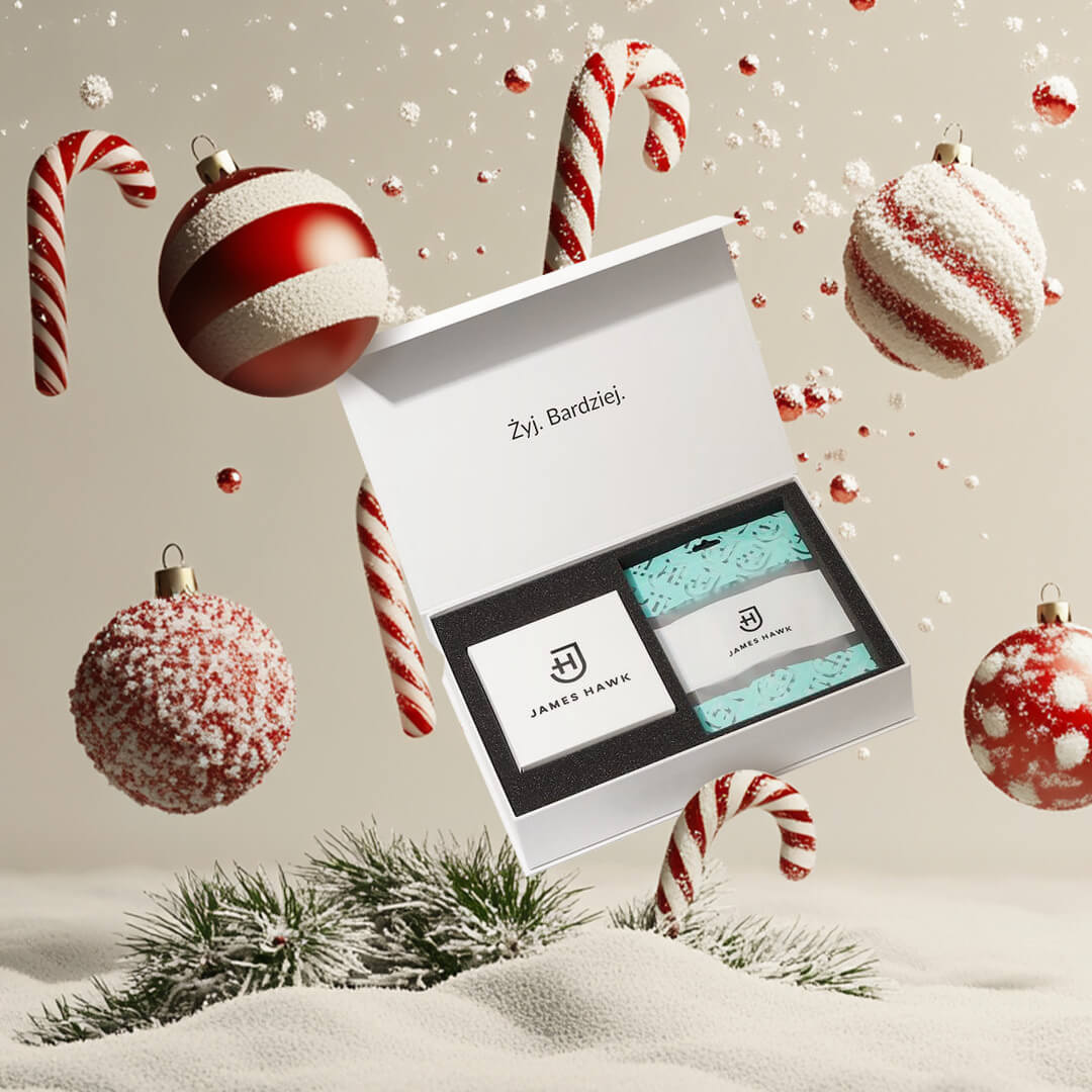 Zestaw męski portfel i pasek - obrazek 2