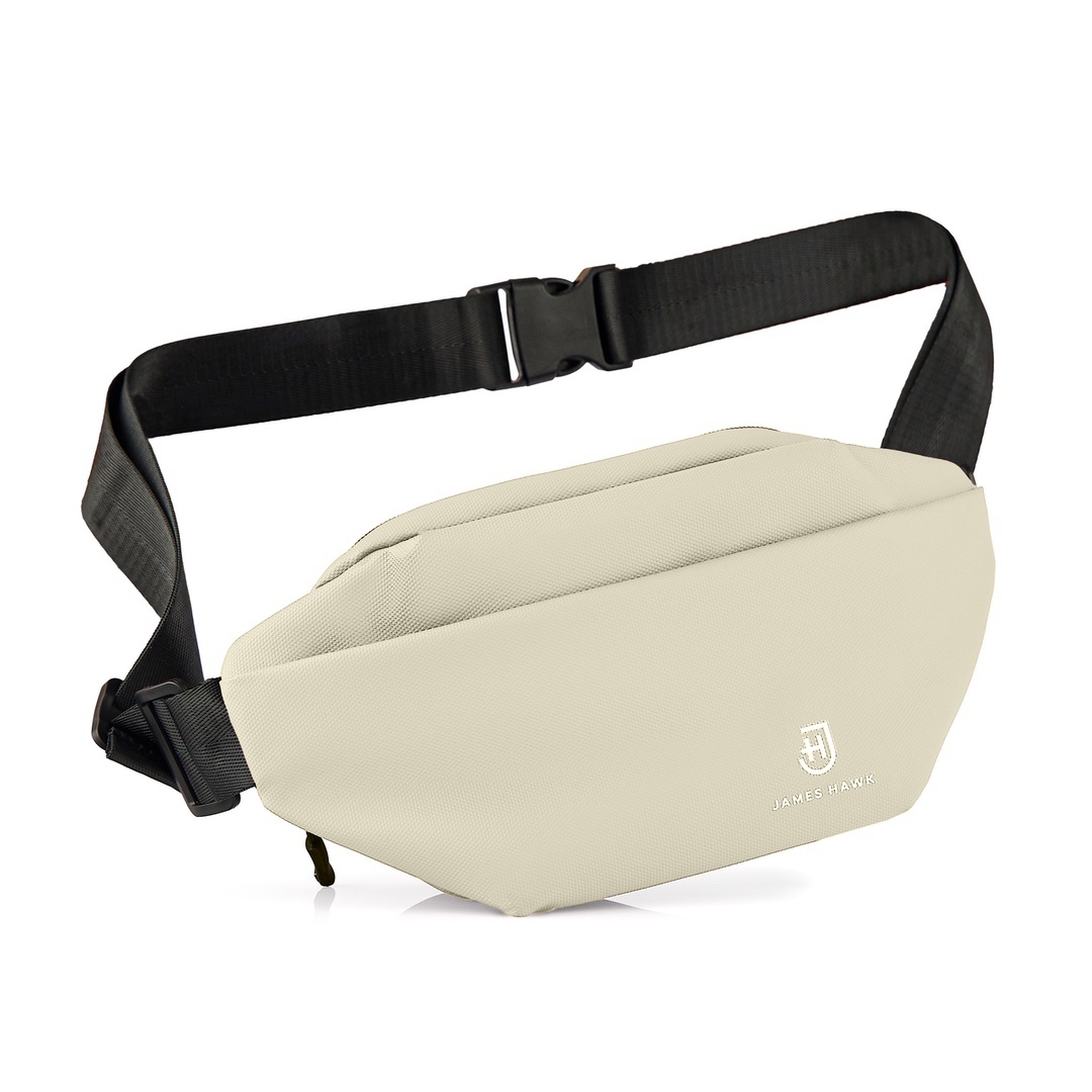James Hawk Crossbody Bag | wodoodporna nerka na ramię lub biodro z 3 komorami i miejscem na butelkę