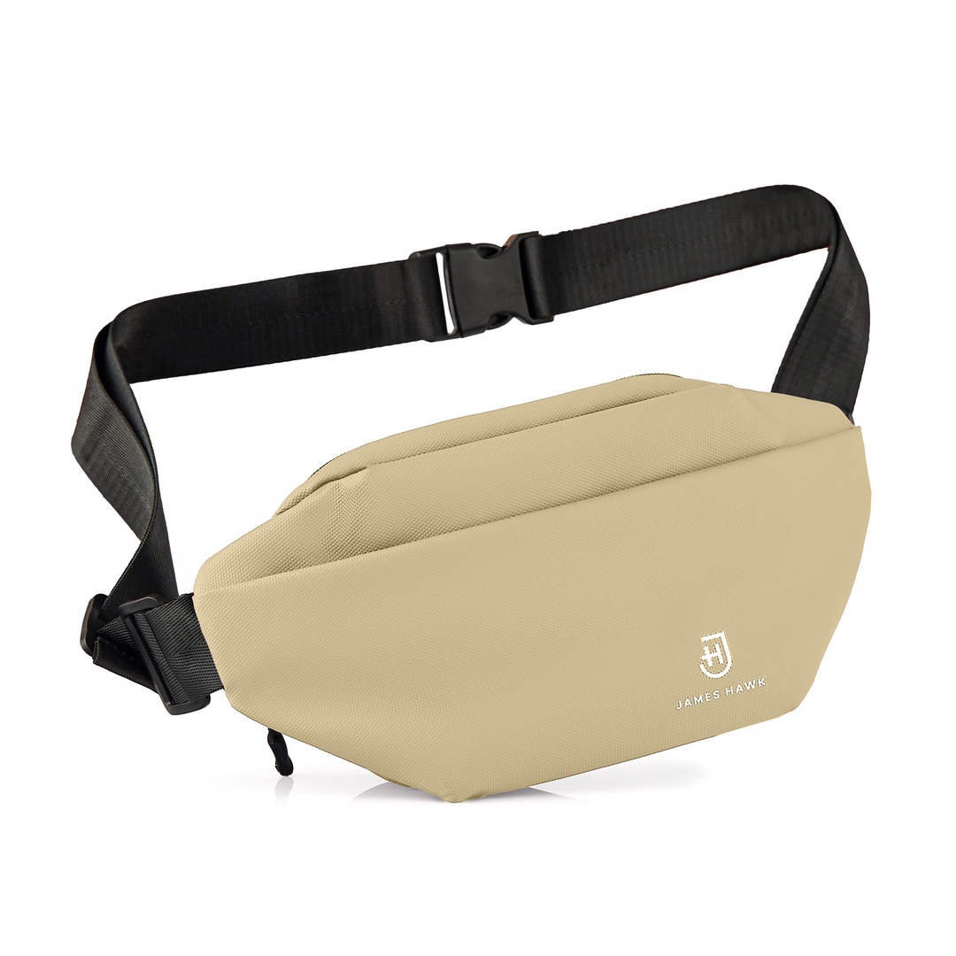 James Hawk Crossbody Bag | wodoodporna nerka na ramię lub biodro z 3 komorami i miejscem na butelkę
