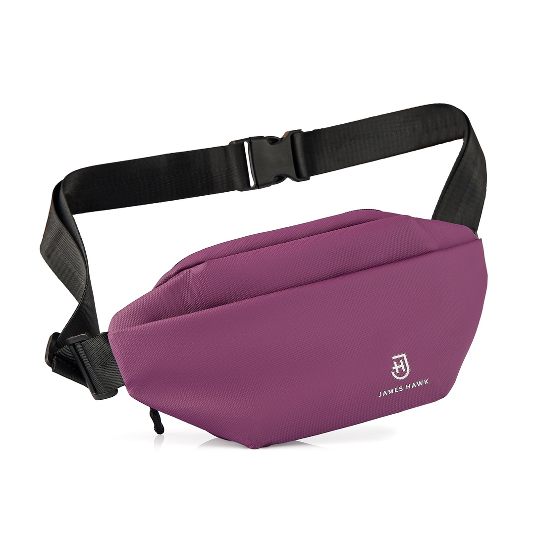 James Hawk Crossbody Bag | wodoodporna nerka na ramię lub biodro z 3 komorami i miejscem na butelkę