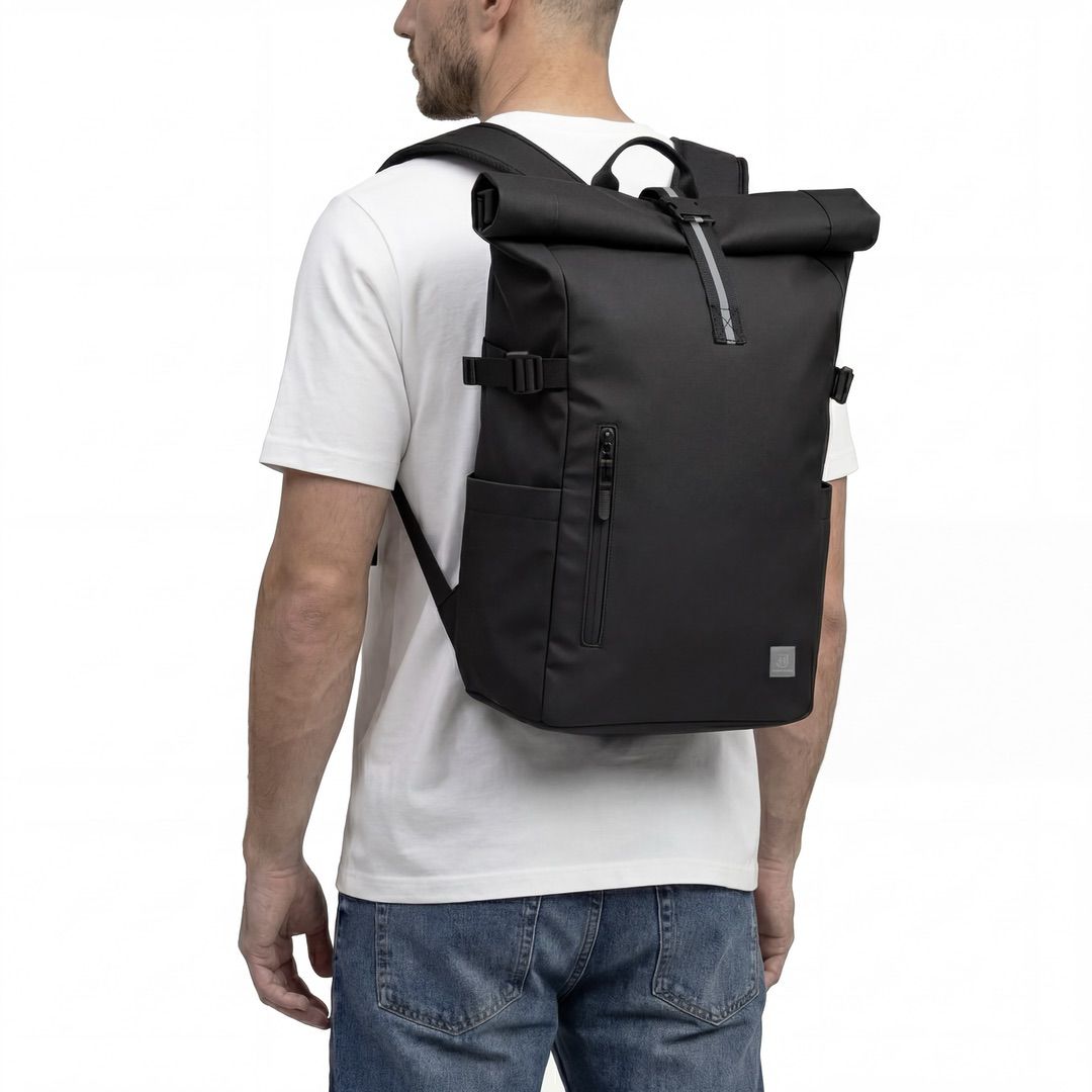 Rolltop Backpack black