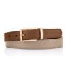 Damski pasek Versa Belt camel/taupe