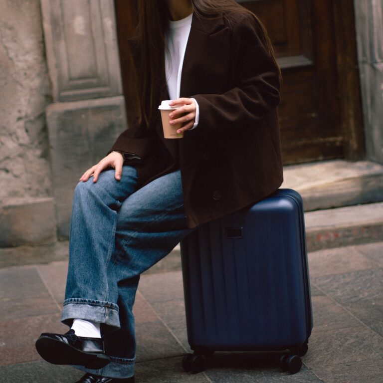Essential Suitcase kabinowa deep ocean