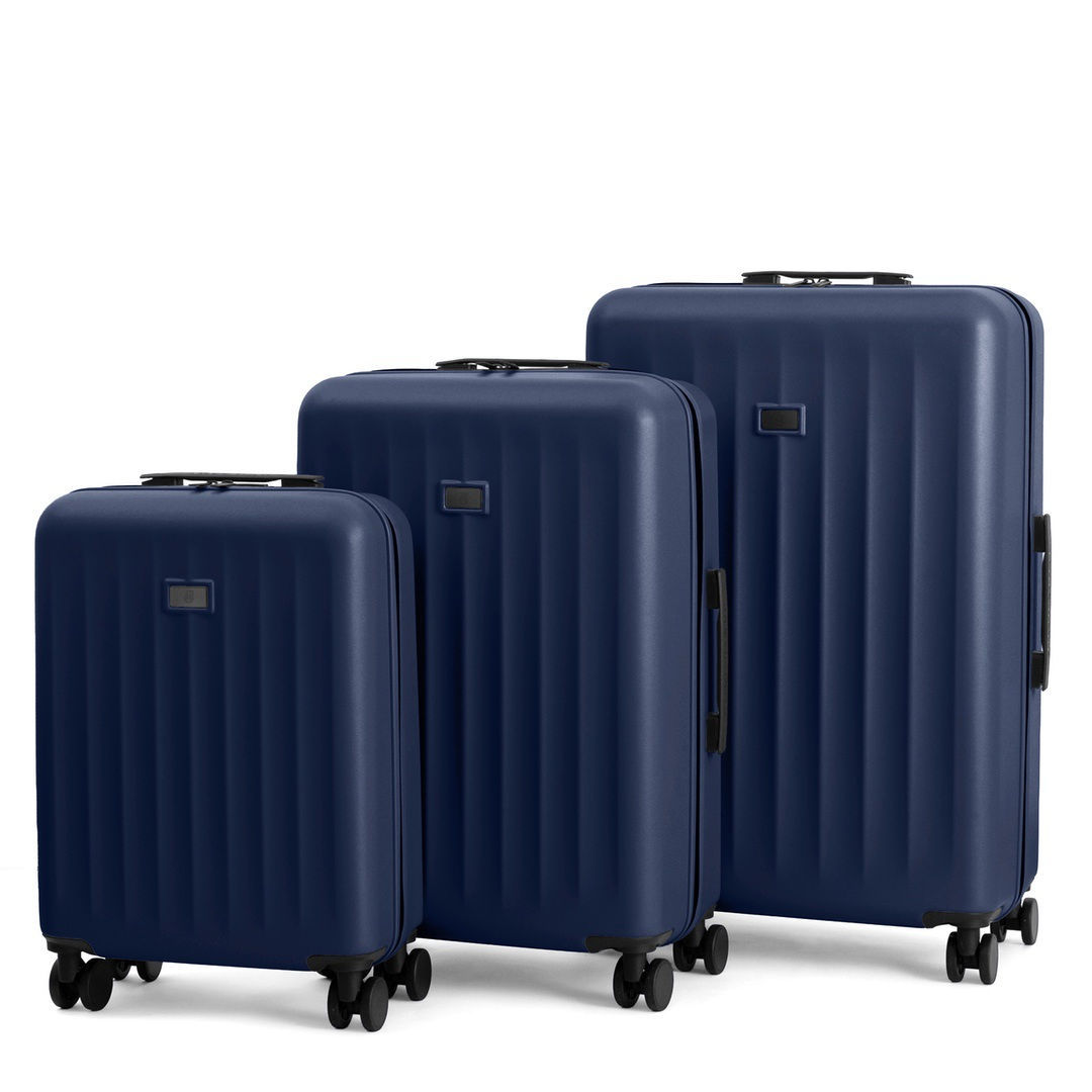 James Hawk Essential Suitcase Set | Zestaw 3 walizek z ABS i rączką teleskopową